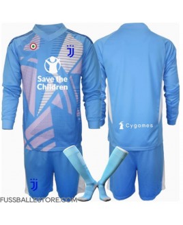 Günstige Juventus Torwart 3rd trikot Kinder 2024-25 Langarm (+ Kurze Hosen)